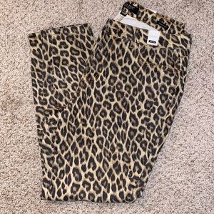 Judy Blue Leopard Print Jeans